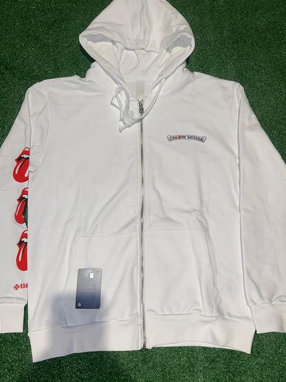 Chrome Heart Zip Red