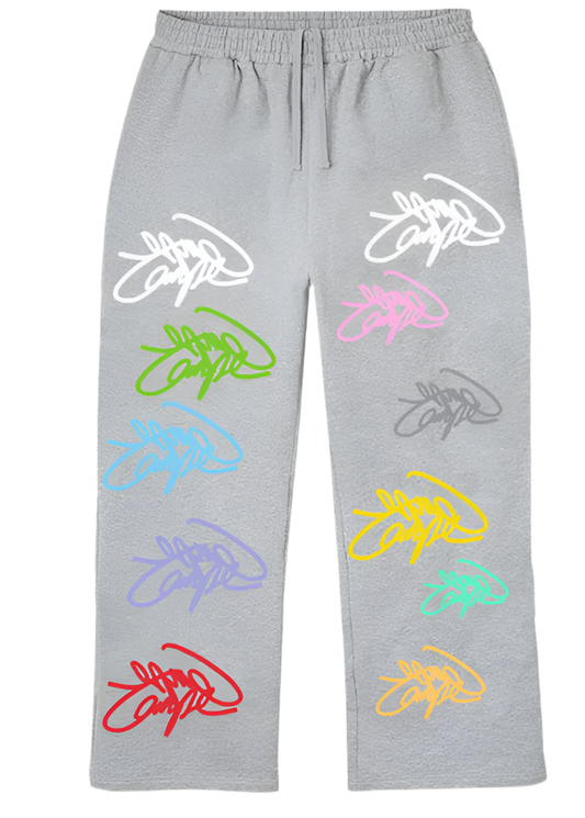 CARPE 
Grey Graffiti Sweats
