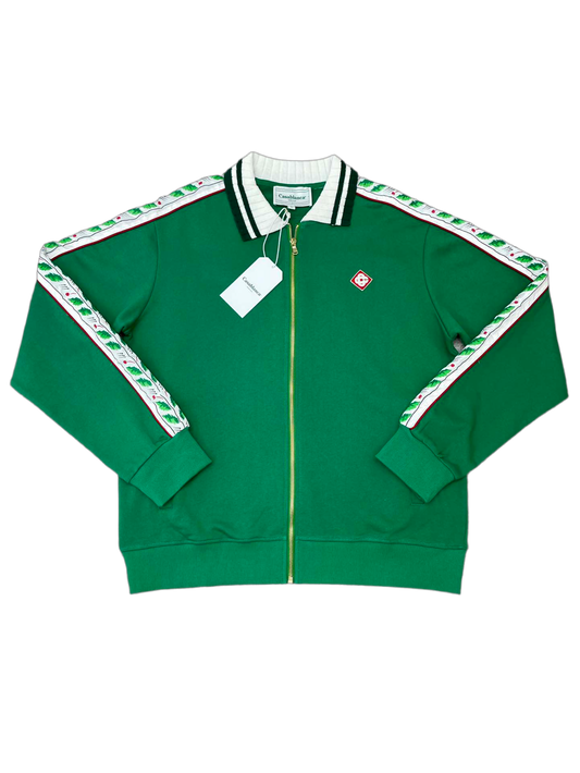 CASABLANCA GREEN Laurel TRACK JACKET