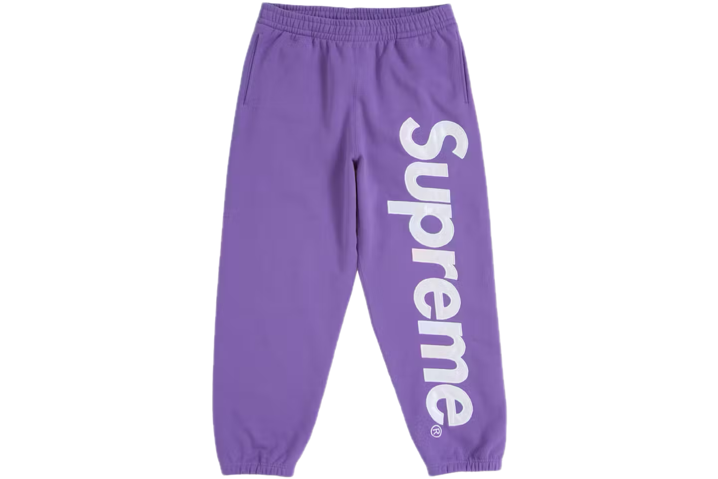 Supreme Satin Appliqué Sweatpant (FW25)
Violet