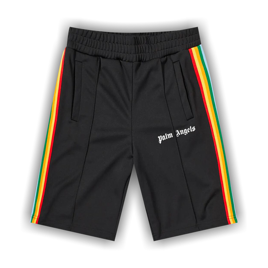 Palm Angels Rainbow Track Short 'Black'
