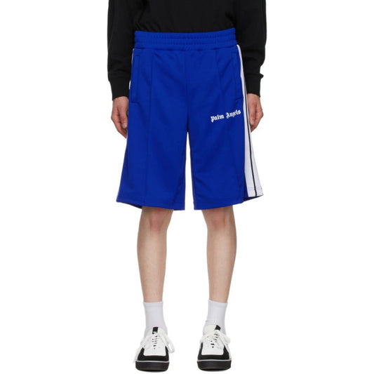 Palm Angels Blue Classic Track Shorts