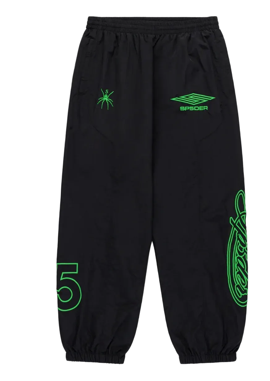 BLACK SCRIPT WARM UP PANT SP5DER