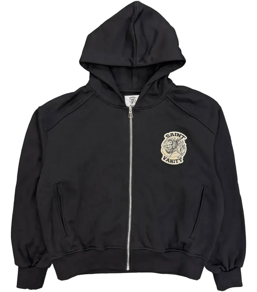 Black Saint Vanity Uniform Zip Up Hoodie