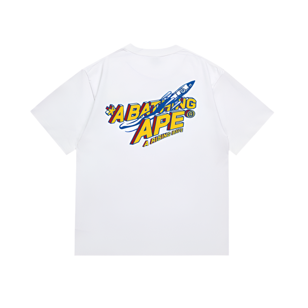 BAPE Moon Ape Head Tee
White