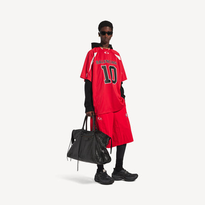 Balenciaga x NBA #10 Red Mesh Jersey / Oversized T-Shirt