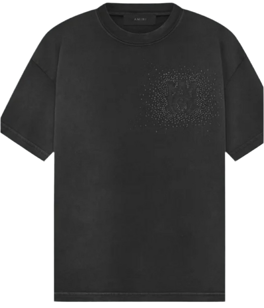 Amiri CRYSTAL BURST TEE Black