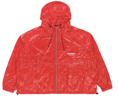 GV GALLERY CRINKLE JACKET RED