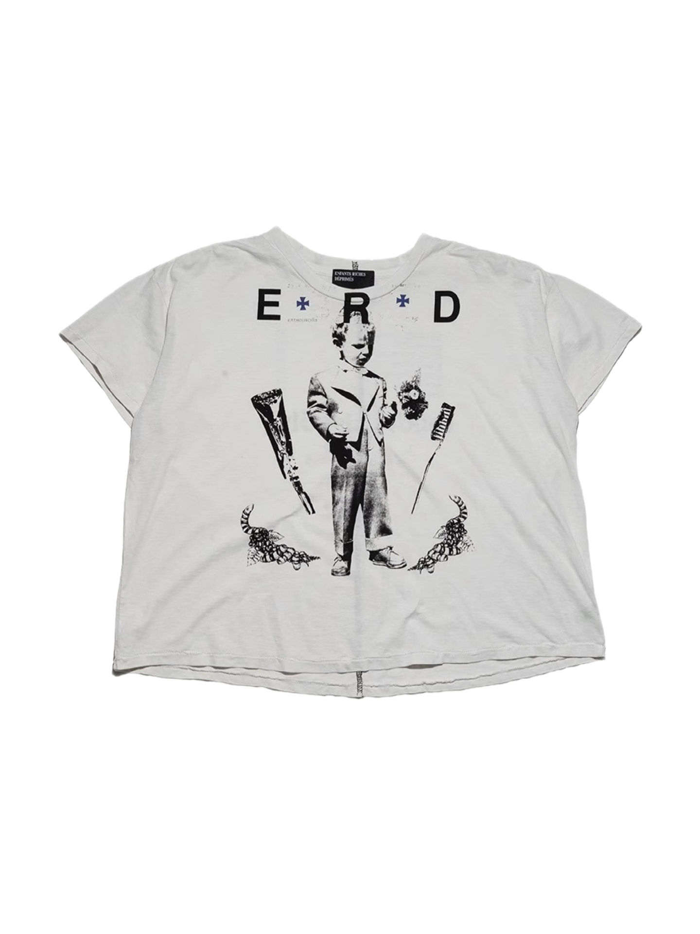 Enfants Riches Déprimés Katholisches Toothbrush T-Shirt