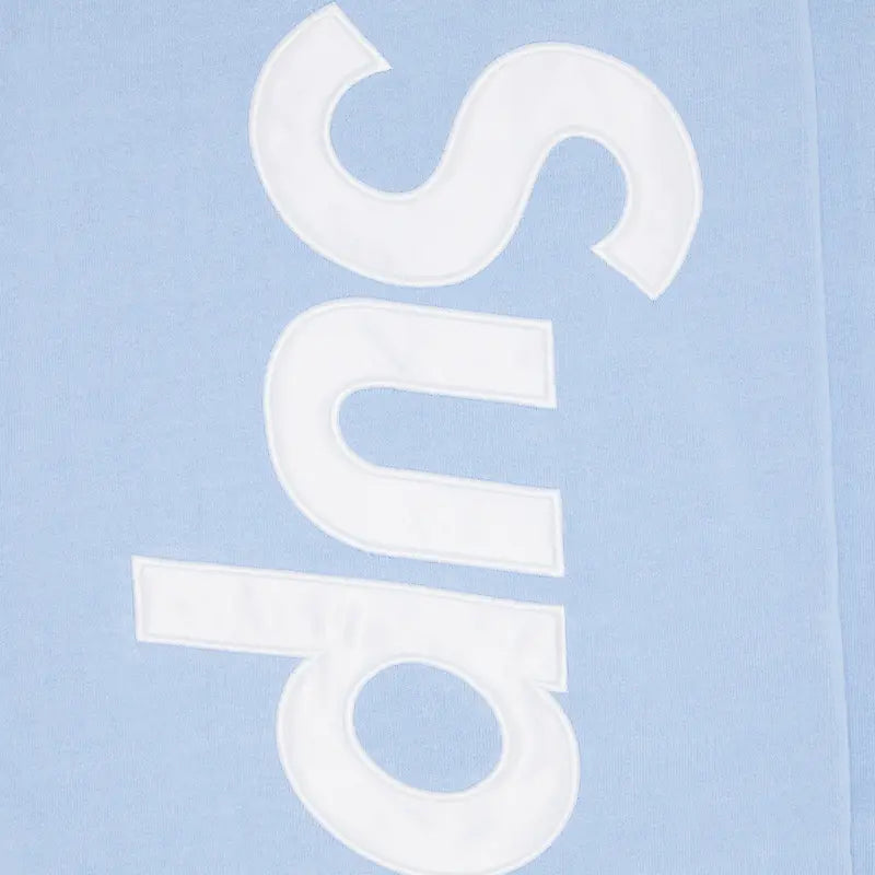 Supreme Satin Appliqué Sweatpant 'Light Blue'