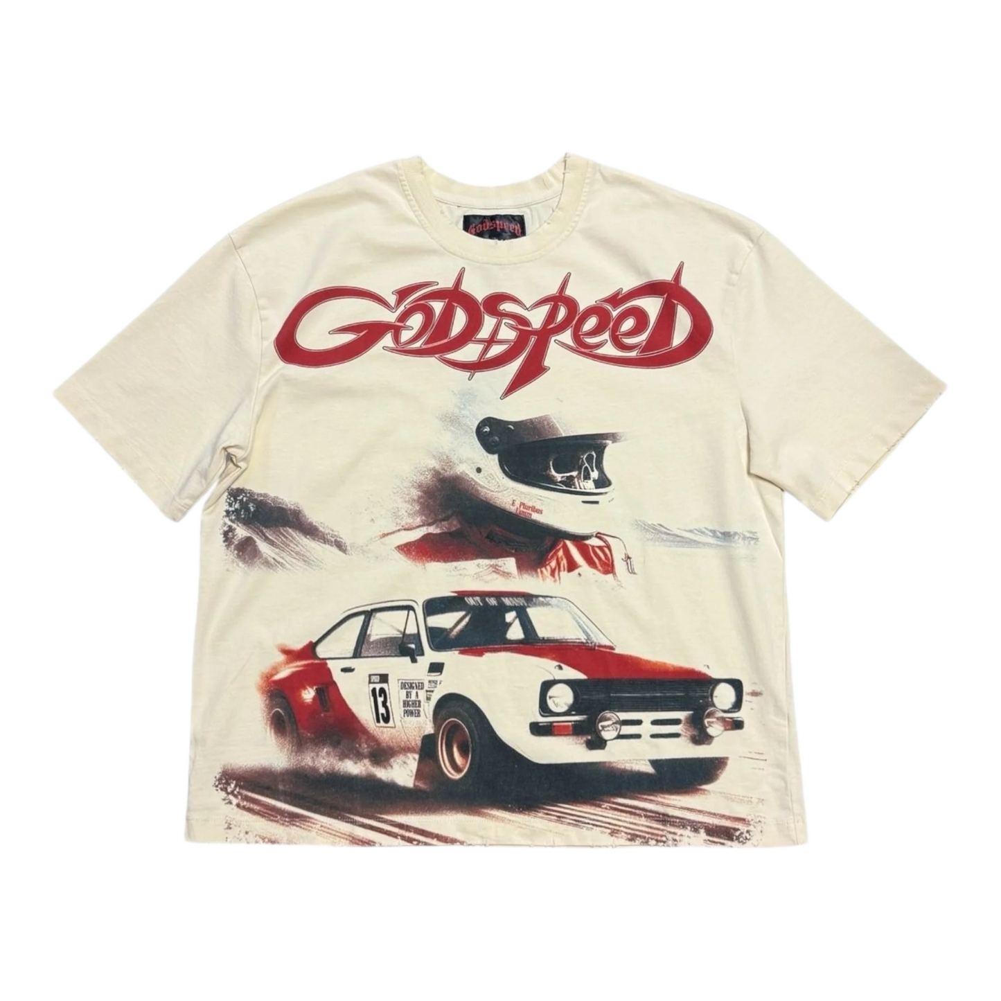 Godspeed Abu Dhabi Desert Challenge T-Shirt Bone