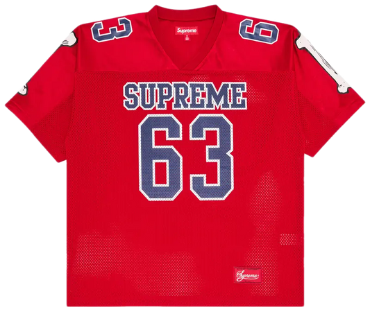 Supreme Bones Football Jersey 'Red'