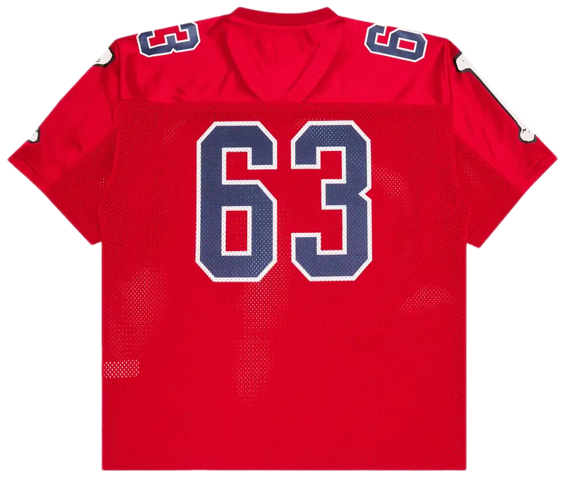 Supreme Bones Football Jersey 'Red'
