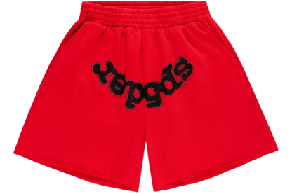 Sp5der OG Studded Sweatshort
Red