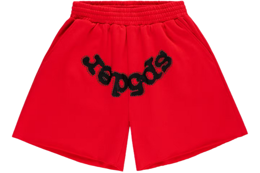 Sp5der OG Studded Sweatshort
Red