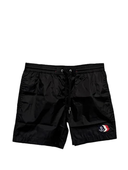 Moncler 
logo-patch swim shorts