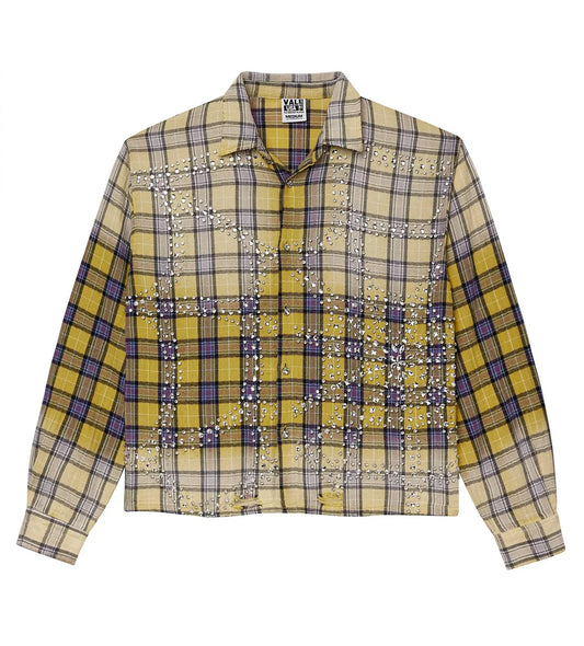 VALE FOREVER LEMONHEAD FLANNEL YELLOW