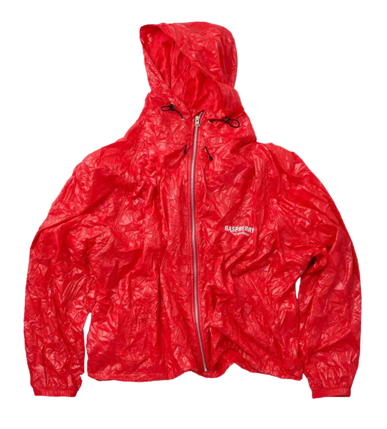 GV GALLERY CRINKLE JACKET RED