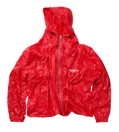 GV GALLERY CRINKLE JACKET RED