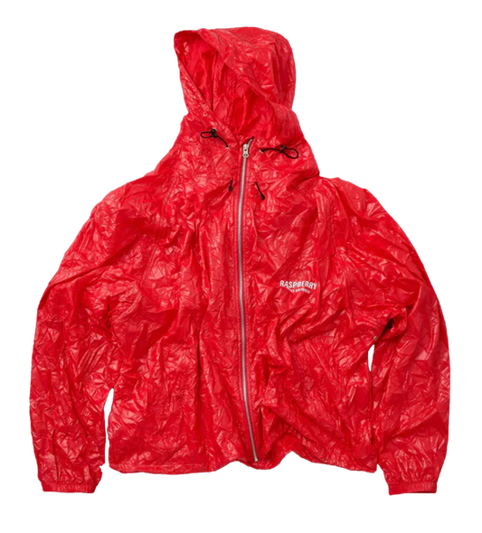 GV GALLERY CRINKLE JACKET RED