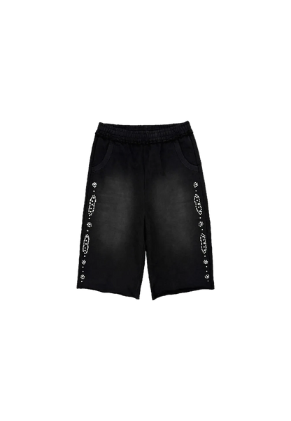 CRYSTAL SWEATSHORTS