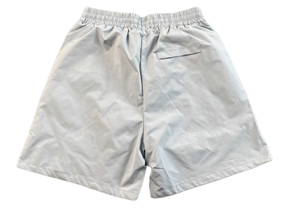 Corteiz Mesh Shorts Diagonal Logo Grey