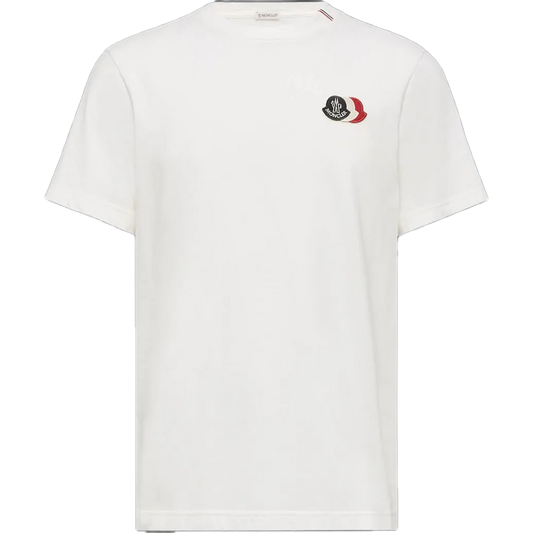 Moncler
Men's Cotton Triple Logo Patch Crewneck T-Shirt White