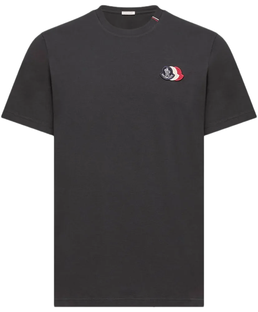 Moncler
Men's Cotton Triple Logo Patch Crewneck T-Shirt