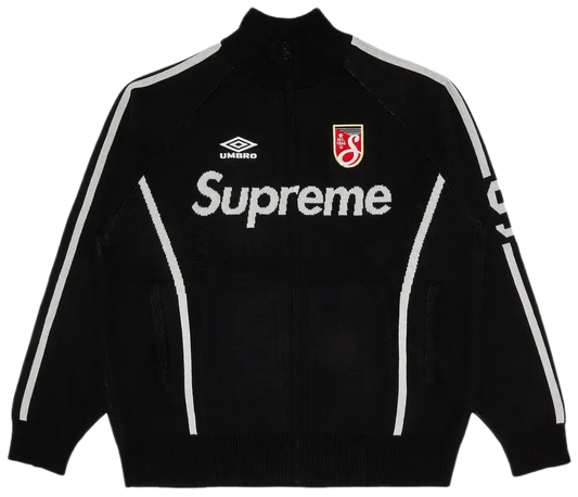 Supreme x Umbro Zip Up Sweater 'Black'