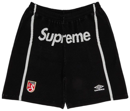 Supreme x Umbro Knit Soccer Short 'Black'