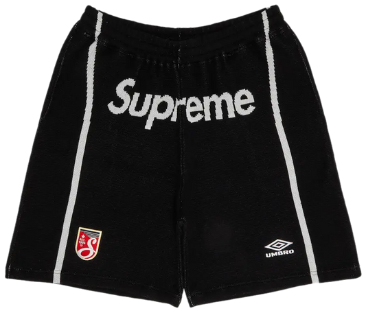 Supreme x Umbro Knit Soccer Short 'Black'