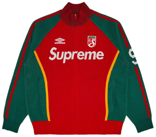 Supreme x Umbro Zip Up Sweater 'Red