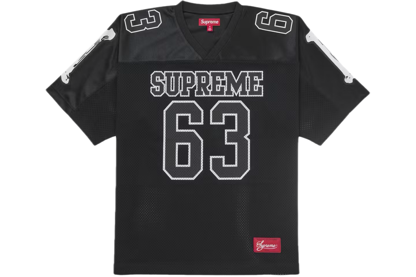 Supreme Bones Football Jersey
Black