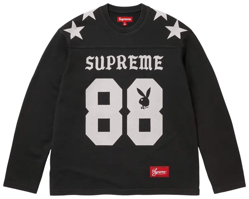 Supreme x Playboy Long-Sleeve Top 'Black'