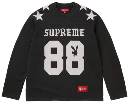 Supreme x Playboy Long-Sleeve Top 'Black'