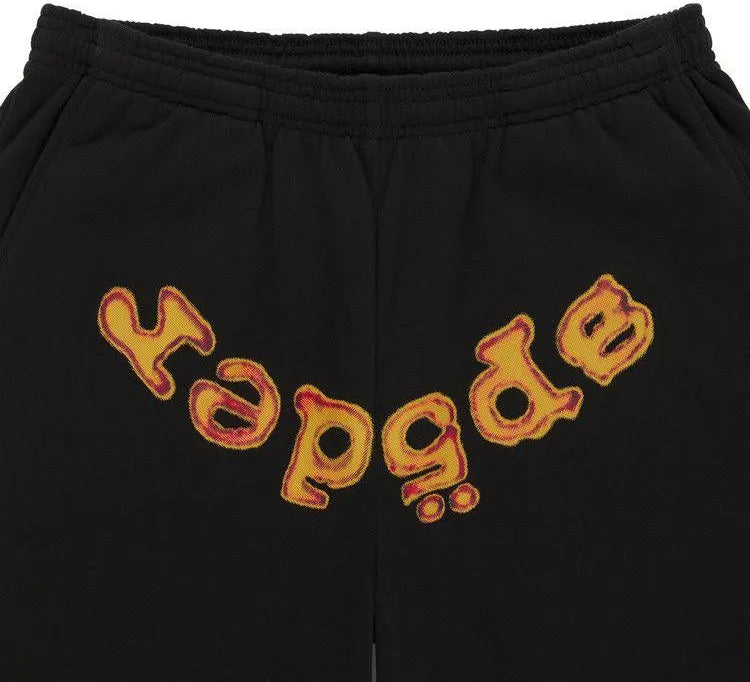 Sp5der Flame OG Logo V2 SweatpantBlack